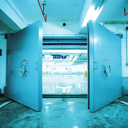 GHSFM5025鋼結構活門檻雙扇防護密閉門